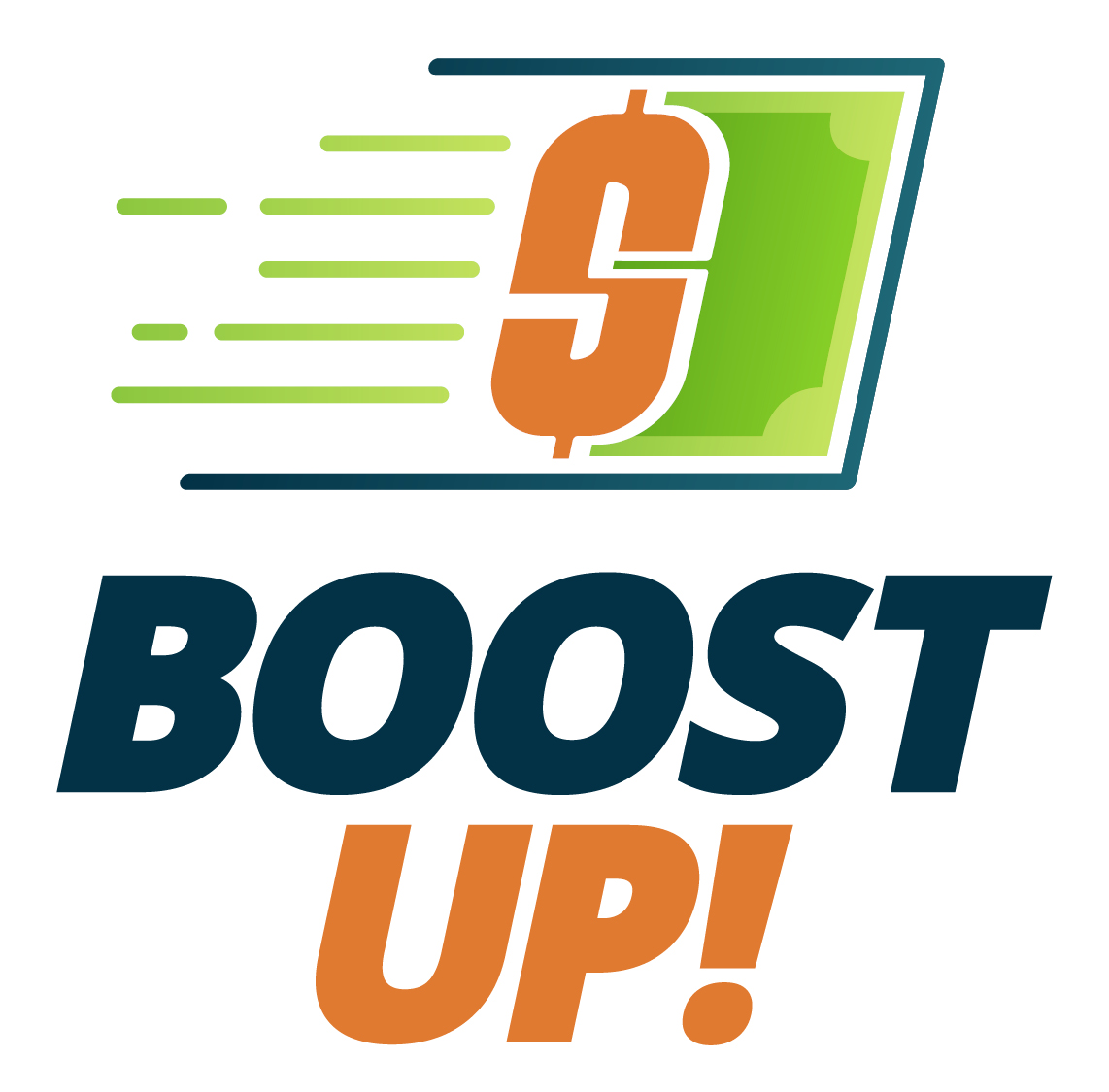 a logo that says boost up on it | BOOST UP!